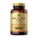 Solgar Melatonin 5 mg, 120 Nuggets - Hjälper till att främja avkoppling och vila - Kliniskt Studerade Melatonin - Vegan, Gluten Free, Dairy Free, Kosher - 120 portioner
