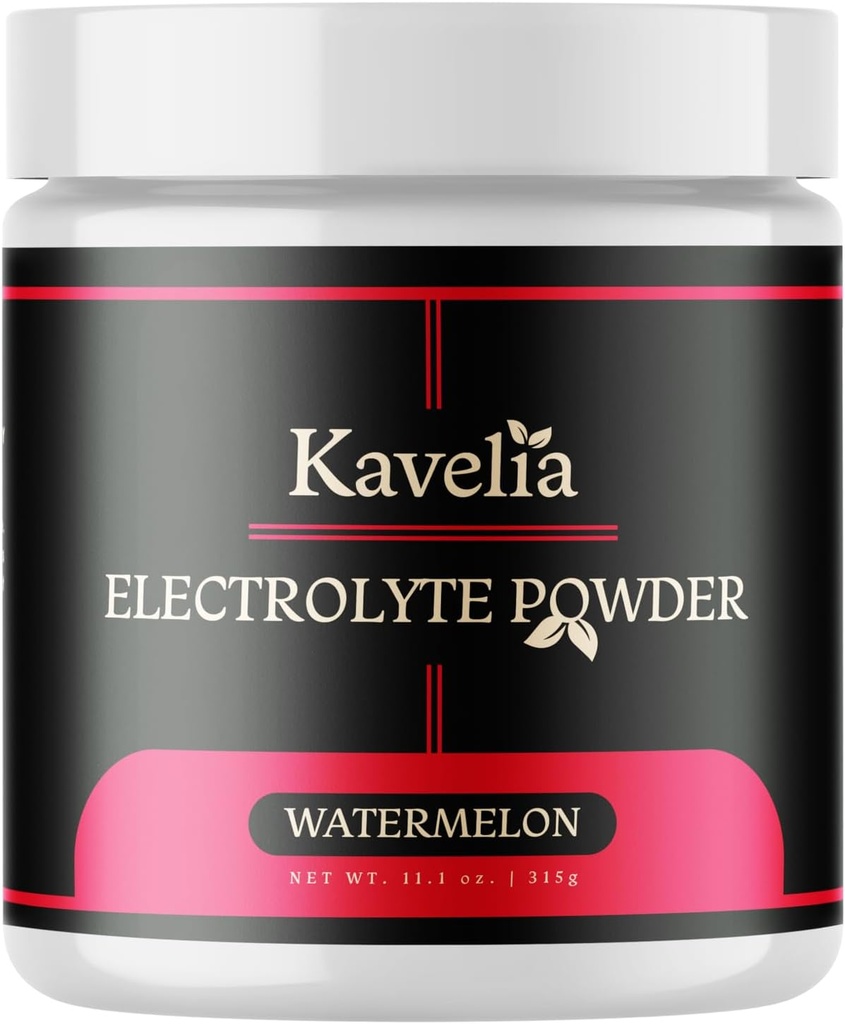 Ultra Premium Electrolyte Powder Keto Diet - Essential Minerals, inklusive kalcium, magnesium och kalium, med vitamin C, D3 och K2 (Regular, Watermelon)