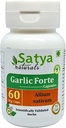 Garlic Forte Capsule 500 mg. 60 Veg. Capsule | Lahsan (Allium Sativum) Extract Capsules för män och kvinnor | Ayurvedic Herbal Supplement / läkemedel | 10:1 Forte (1 flaska av 60 kapslar)