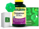 Cinnamon 1000mg Kosttillskott kapslar, 400 greve med Bundle Exclusive Better Ligth & Spring Guide