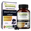 Rena Himalaya Shilajit kapslar. Maximal styrka Natural Shilajit Rich i Trace Mineral & Fulvic Acid. Hög höjdkälla. Vegan NonGMO 90ct. Extraherad traditionellt ingen rismjöl
