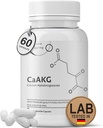 CaAKG Supplement (Alpha Ketoglutarate) (1 000 mg per 2 kapsel servering, 60 kapslar). Stöder cellulär energi