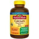 Nature Made Calcium Magnesium Zink med vitamin D3, kosttillskott för benstöd, 300 tabletter