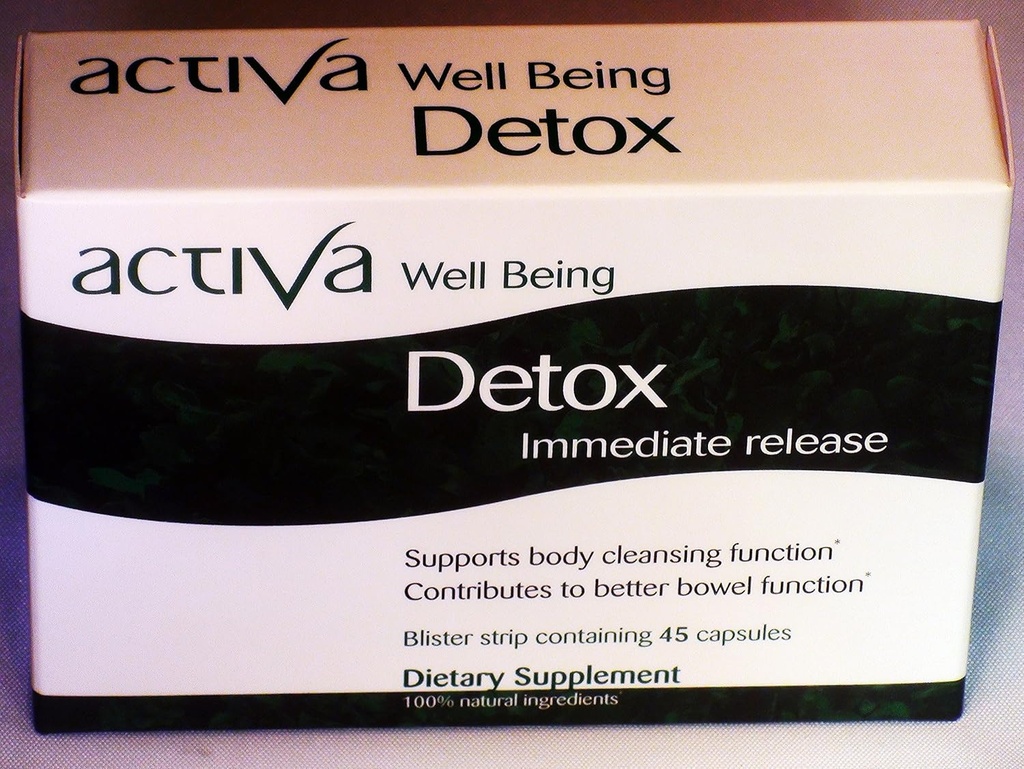 Activa Well Being Detox - omedelbar frisättning