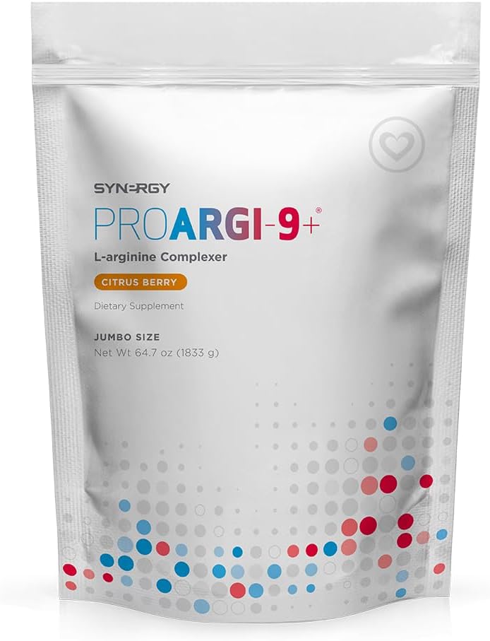 Synergy ProArgi-9 Plus L-Arginine Complexer Dietary Supplement - Citrus Berry Jumbo - 64,7 Oz