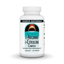Källa Naturals L-Arginin L-Citrulline Complex, 120 tabletter, 1000 mg