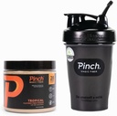 Pinch Magic Fiber & Shaker Combo | Prebiotic Fiber Supplement for Digestive Health, Keto, Vegan, Sugar-Free | Includes BPA-Free Shaker for Smooth Mixing & Travel | USA-Made | 28-Day Supply | 20 oz