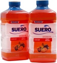 SUERO Electrolyte Solution med Zink, Rehydrater, Återställer mineraler och näringsämnen, jordgubbsmak, 33,8 Fl Oz (Pack of 2)
