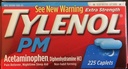 Tylenol PM Extra Strength Caplets (225 ct) (2 Pack)