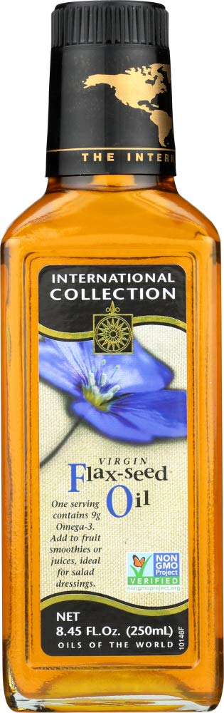 International Collection Oil Flax Seed - 8,45 OZ (Pack of 3)