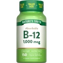 Naturens Sanning Vitamin B12 | 1000 mcg | 150 Softgels | Non-GMO & Gluten fri tillägg