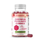 Vitamatic Chromium Picolinate 1000 mcg - 90 Gummies - High Potency Chromium - Raspberry smak