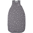 Woolino Toddler Sleeping Sack, 4 säsong, Merino Wool och ekologisk bomull, Baby Sleep Bag, 2-4 år, Star Gray