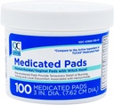 Kvalitetsval Hemorrhoidal Pads Medicated Cooling Relief 100 greve