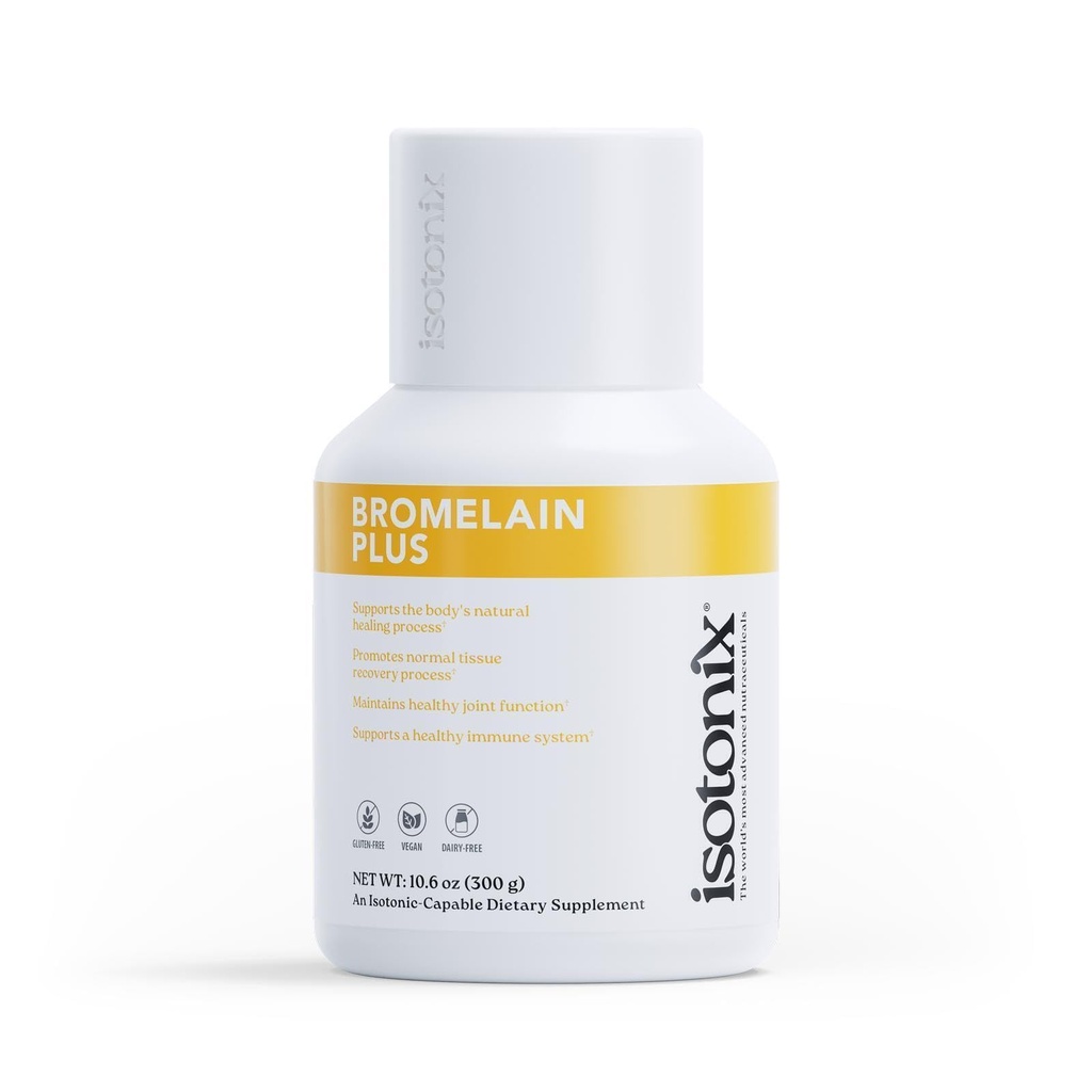 Isotonix Bromelain Plus - protease enzymes, White Willow bark & bromelain Promote Joint Health. Non-GMO, Gluten Free. by Market America (30 Servings)