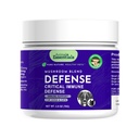 Animal Essentials MUSHROOM DEFENSE Supplement för hundar och katter - Kritisk immunförsvar, Reishi, Maitake, Cordyceps, Mushroom Powder Extract - 2.5 Oz (Pack av 1)