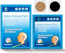 KONGDY 10 räknar Motion Sickness Patches för barn vuxna, Seasick Patch för kryssning från att resa med vattentät och icke-drowsy, Sea Sickness Patches Bakom öronen