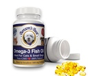 Bensons bästa Omega 3 fiskolja för katter och små hundar - 200 Softgels 500mg - 43% Mer Omega 3 fettsyror än laxolja - 100% ren, icke-GMO, naturlig Pet Food Dog fiskoljetillskott