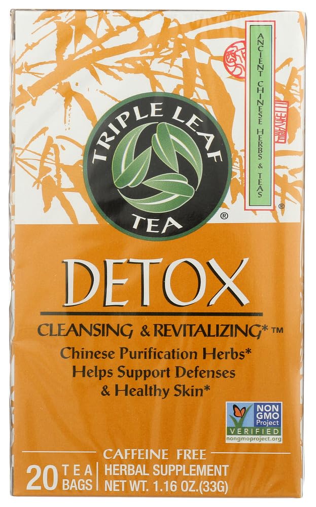 Triple Leaf Detox Tea - 20 väskor (Pack of 2)