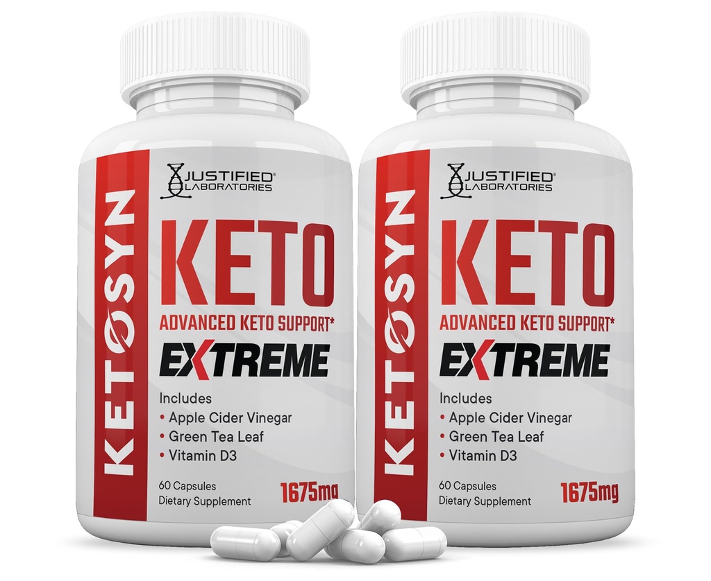 Ketosyn Keto ACV Extreme Pills 1675 MG Keto Support Blend Capsule Alternativ till Keto ACV Formulerad med Apple Cider Vinegar Extra Virgin Olive Oil Powder Green Tea Leaf 120 kapslar