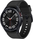 Samsung Galaxy Watch 6 Classic 43mm Smartwatch med Rotating Bezel, Fitness Tracker, Advanced Sleep Coaching, Heart Monitor - Black (förnyad)