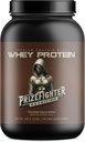 Bästa Whey Protein (2 lb) Chocolate Peanut Butter Whey. med Digestive Enzymes för Absorption. 25g protein hjälper till med muskelbyggnad och återhämtning. Tillverkad i USA