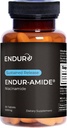 ENDUR-Amide Supplement, hjälper till att stödja hälsosamt åldrande och cellulärt välbefinnande, hjälper till att upprätthålla hud och hel kroppshälsa, glutenfri, 500 mg (90 tabletter)