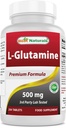 Bästa naturliga L-Glutamin 500 mg 250 tabletter