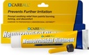 CareAll Hemorrhoidal Ointment 2.0 oz med Applikator. Hjälper till att lindra brinnande, kläckande och obehag associerat med inflammerade hemorrojder. Dye, Phthalate och Fragrance Free