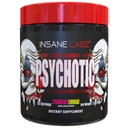 Insane Labz Psychotic, High Stimulant Pre Workout Powder, Extreme varaktig energi, fokus och uthållighet med Beta Alanine, Kreatin Monohydrat, DMAE, 35 Srvgs (Strawberry Lemonade)