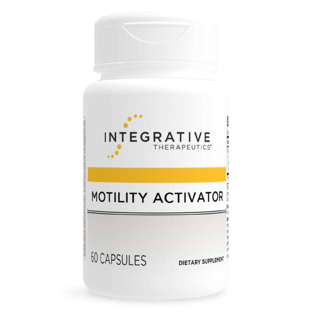 Integrativ terapeutisk rörlighet aktivator - GI Motility & Gut Health Support Supplement * - Dairy-Free & Gluten-Free - 60 kapslar (60 portioner)