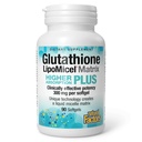 Naturliga faktorer Glutathione LipoMicel Matrix, 300 mg, erbjuder högre absorption och kraftfullt antioxidantstöd, 90 Softgels
