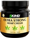 5kind Extra Strong Hemp Cream 16.9 fl oz- Maximal Styrka - Naturlig lugnande lättnad - Muscle Rub för lägre rygg, gemensamma, hals, knän och axlar - Maximal Strength Hamp Cream
