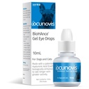 Sentrx Ocunovis Gel Eye Drops för hundar och katter, Eye Lube för hundar Allergy Relief Lubricant, hundar med torra ögon, konstgjorda tårar, 10 ml