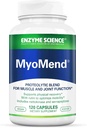 Enzym Science Myomend - Gemensamt stödtillägg - Formulerat med Bromelain, Rutin, Nattokinase och Serrapeptase - Enzyme Health Supplement - Vegan och Kosher - 120 kapslar