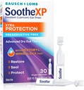 Soothe XP Preservative Free Eye Drops, Xtra Protection Lubricating Eye Drops för torra ögon, lindrar irritation och skyddar mot tårförlust, Avancerad torr ögonterapi, enda användningsvin, 30 greve