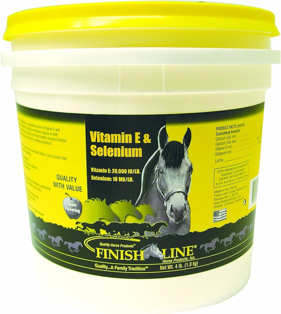 Finish Line Horse Products Vitamin E-selen