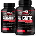 FORCE FACTOR Test X180 Ignite 120ct 2-Pack, 240 greve