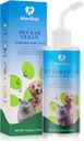 Pet Ear Cleaner Solution for Dogs & Cats, Nature Dog Ear Drops hjälper till att eliminera lukt Relieve Soothe Itchiness - 4.06oz / 120ml
