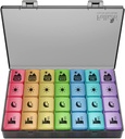 Extra stor Weekly Pill Organizer 4 gånger om dagen, Fullicon XXL Large Pill Box, 7 Day Medicine Organizer, Black Pill fall för vitamin / fiskolja / tillägg