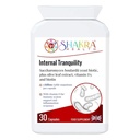 Internal Tranquility Saccharomyces Boulardii Probiotic Yeast Support, 30 kapslar för immunitet, inflammation och Mucous Membrane. för hälsosam tarm, blod, kalcium, ben, muskel, tänder och organ