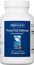 Allergy Research Group Phyto Tick Defense Supplement - Mushroom Complex, Mushroom Extract Powder i Convenient Capsules, Nootropic med Lions Mane, Cordyceps, Beta Glucans - 120 vegetariska kapslar