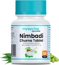 Generiska Ayurveda Nimbadi Churna tabletter för ren kropp och hälsosam hud, fri från kemikalier, parabener, mineraloljor eller petroleum (60 tabletter)