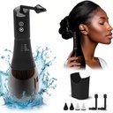 Ear Wax Removal Kit FSA HSA Eligible och Ear Cleaning Kit - 5 trycklägen, Timer - Säker och lätt att använda - Ear Irrigation Kit med 4 munstycken, Tvättbassäng, Kabel, Lagringsväska - IPX7 Earwax Removal