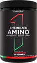 Regel 1 Energized Amino - Anytime Energy and Recovery Support med BCAAs, Glutamine, Citrulline, Beta Alanine och koffein från grönt kaffe och teblad extrakt (30 portioner, vattenmelon)