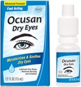 Ocusan Eye Drops för torra ögon - Smörjande konstgjorda tårar för att lindra torra ögon, med 2 Moisturizers 0,5 FL OZ