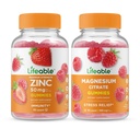 Livlig Zink 50mg + Magnesium, Gummies Bundle - Great Tasting, Vitamin Supplement, Gluten Free, GMO Free, Chewable Gummy