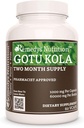 Remedys näring Gotu Kola (Brahmi) | 1000 mg, 60 Vegan Capsules Herbal Dietary Supplement | Två månaders leverans