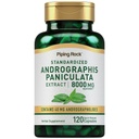 Piping Rock Andrographis Paniculata Extract | 8000 mg | 120 kapslar | Standardiserad Herbal Supplement | Non-GMO, Gluten Free