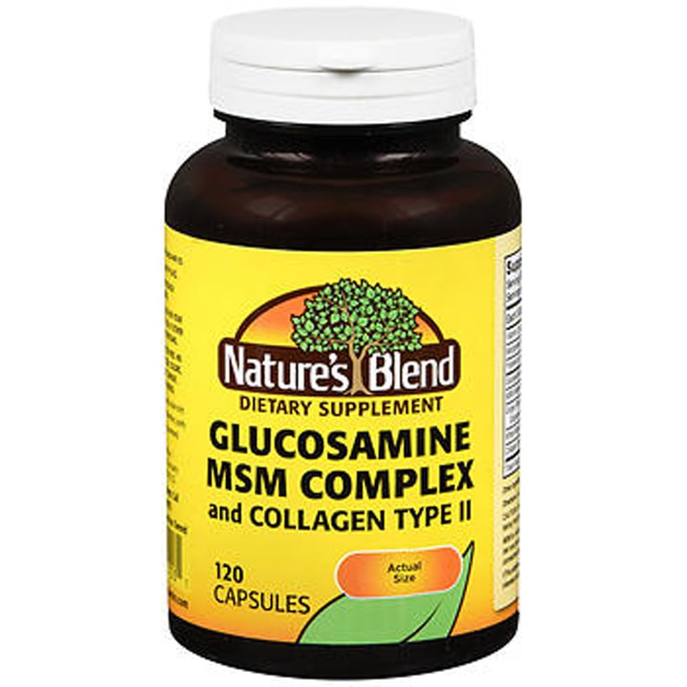 Naturens Blend GLUCOSAM/MSM CMPLX TB 120, 079854011531